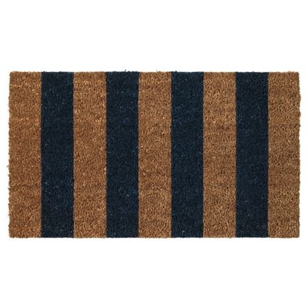 Придверный коврик КВОРИГ, неокрашенный, темно-синий (40x70 см)