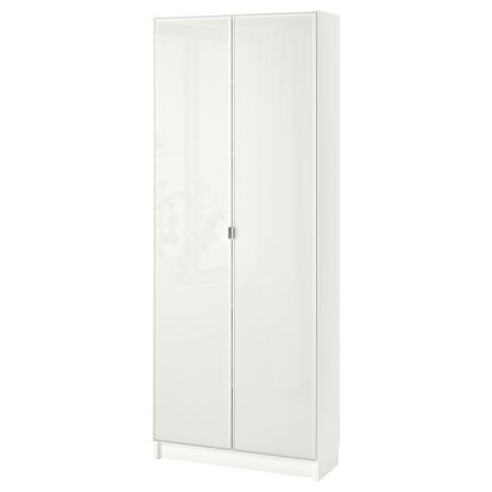 Стеллаж, белый 80x30x202 см IKEA BILLY БИЛЛИ / MORLIDEN МОРЛИДЕН 992.435.56