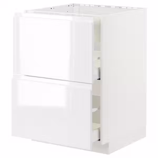 METOD / MAXIMERA Шкаф д/варочн панели/вытяжка/ящик - фото 1