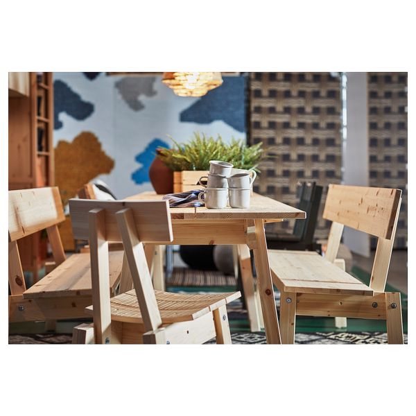 Стул ИНДУСТРИЕЛЛ, сосна - схема-чертеж с размерами