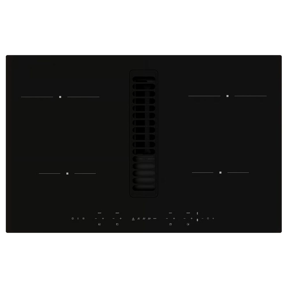 TÄCKNAN Индукционная панель/вытяжка - ИКЕА 300 чёрный 80 см - фото 1