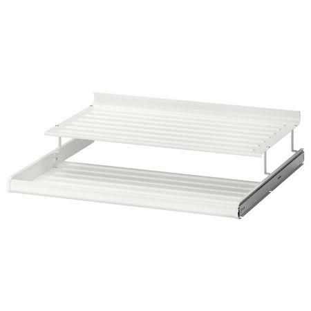 KOMPLEMENT Выдвижная полка д/обуви - белый 75x58 см