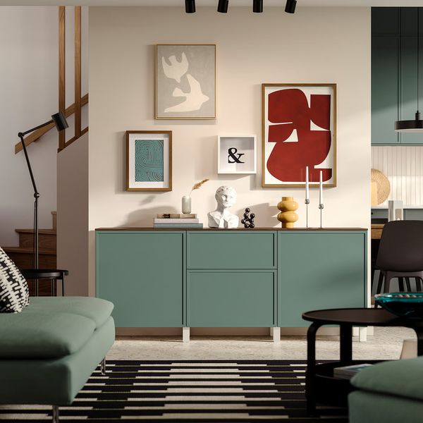 BESTÅ Комбинация для хранения с ящиками - фото 2