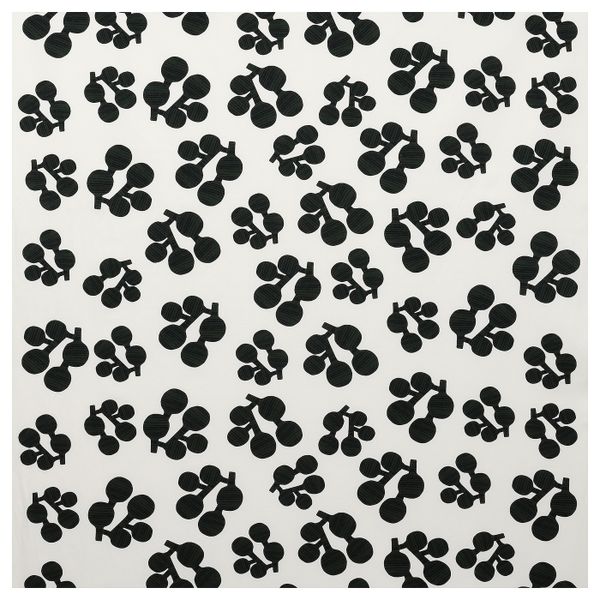 Ткань, белый, черный темно-зеленый 150 см IKEA KORALLOXBÄR КОРАЛЛОКСБЭР 305.070.93 - фото 1