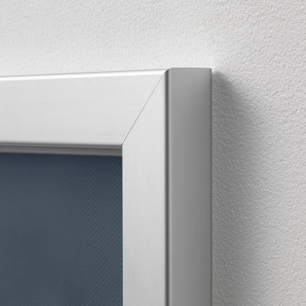 Картина с рамой, Цветок, цвет алюминия 118x78 см IKEA БЬЁРКСТА 092.984.02 - схема-чертеж с размерами