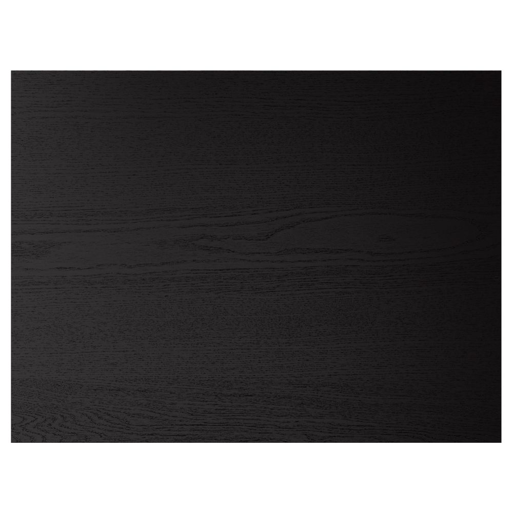 4 панели для рамы раздвижной дверцы ИЛЬСЕНГ, черно-коричневый - фото 1