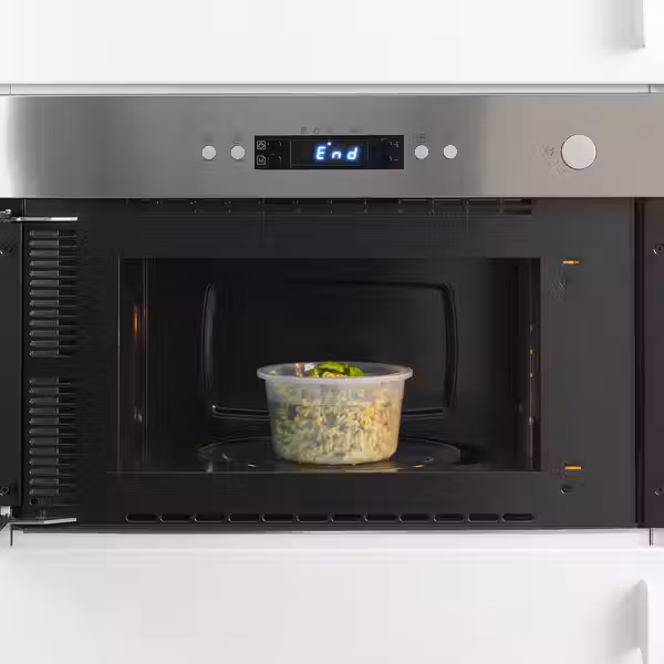 IKEA 365+ Контейнер для продуктов с крышкой - круглой формы/пластик 750 мл - фото 5