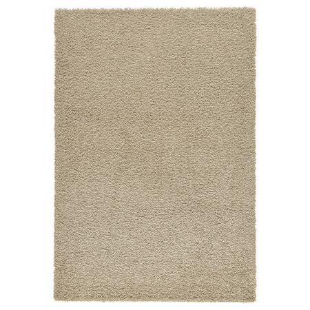 Ковер, длинный ворс ХАМПЭН, бежевый