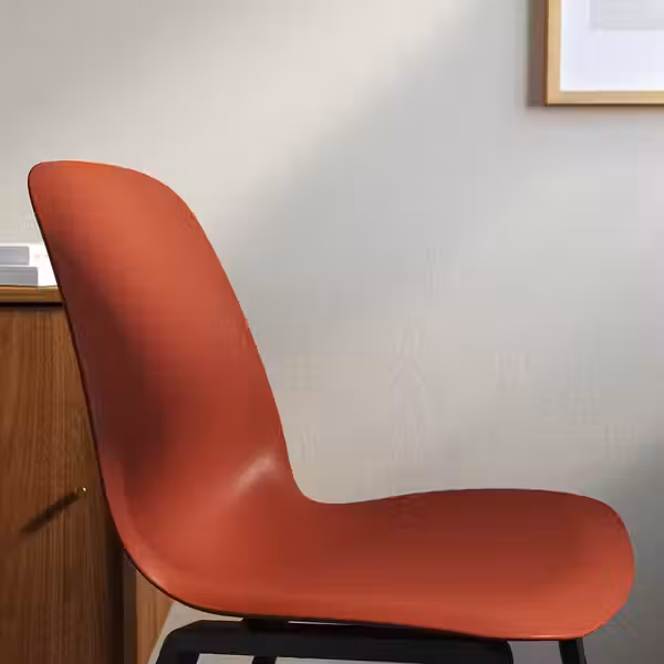 SKÅLSTA СКОЛСТА Сиденье со спинкой - пластик красный - фото 3