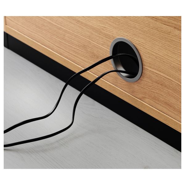 Шкаф с дверями ГАЛАНТ, дубовый шпон (80x120 см) - фото 3