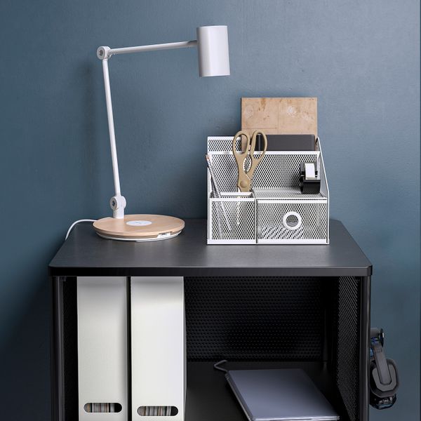 Подставка для журналов, 2 шт, белый IKEA KVISSLE КВИССЛЕ 703.764.34 - фото 2