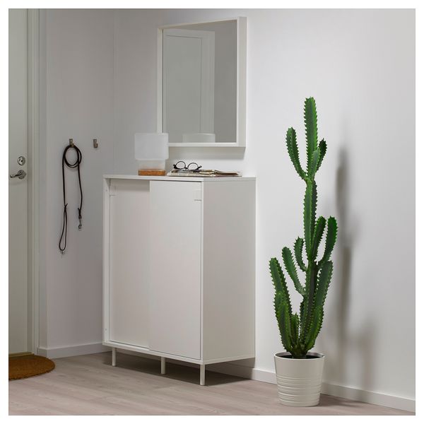 Искусственное растение в горшке ФЕЙКА, кактус (21 см) - схема-чертеж с размерами