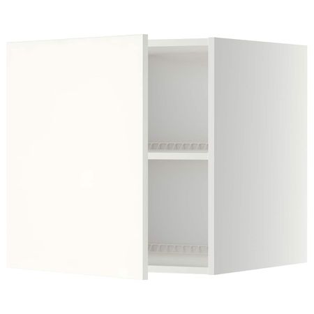 Верхний шкаф на холодильник/морозильн, белый/Хэггеби белый 60x60 см IKEA METOD МЕТОД 692.262.14