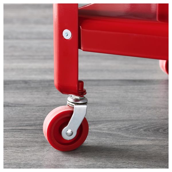 Журнальный стол ИКЕА ПС 2012, красный (70x42 см) - схема-чертеж с размерами