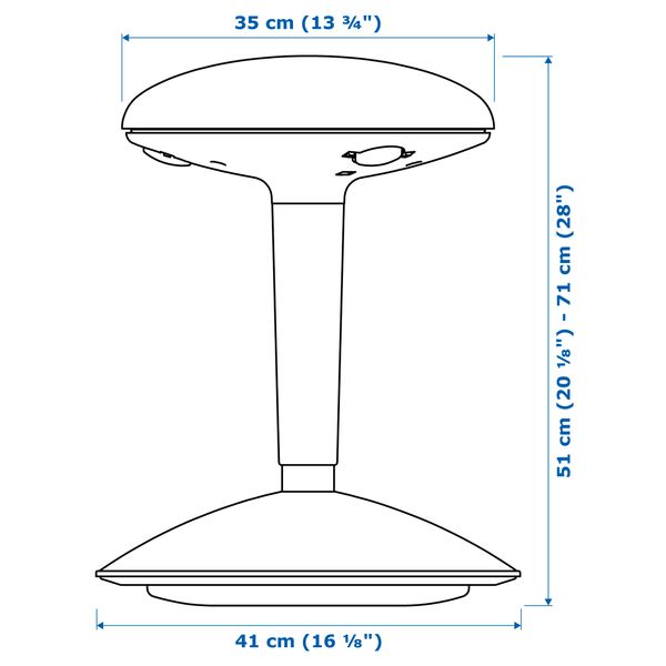 Высокий табурет НИЛЬС-ЭРИК, белый, Висле зеленый - фото 4