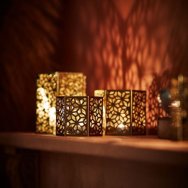 Подсвечник для греющей свечи, золотой 8 см IKEA LJUVARE ЛЬЮВАРЕ 004.921.30 - схема-чертеж с размерами