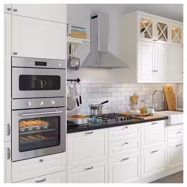 MATTRADITION Вытяжка кухонная стен креп (колпак) - нержавеющая сталь 60 см - фото 6