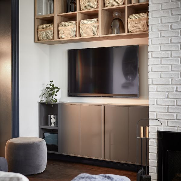 Навесной модуль, под беленый дуб 35x35x35 см IKEA EKET ЭКЕТ 992.862.68 - фото 4