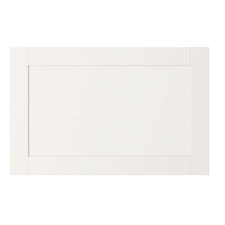 Дверь, фронтальная панель ящика, белый 60x38 см IKEA HANVIKEN ХАНВИКЕН 104.354.55