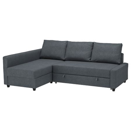 Угловой диван-кровать с отделением для хранения IKEA FRIHETEN ФРИХЕТЭН 192.975.67