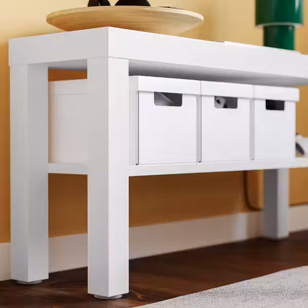 LACK Тумба под ТВ - белый 90x26x45 см - фото 3