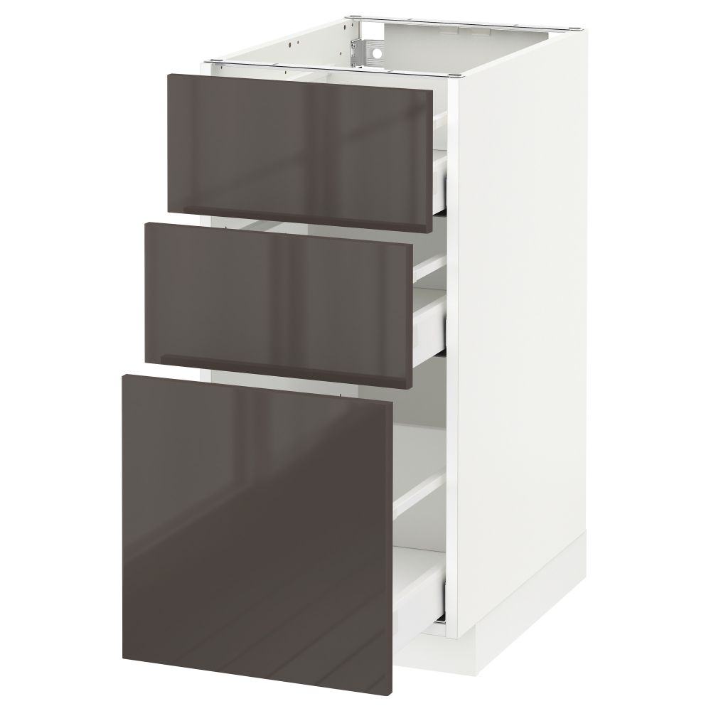 IKEA, вид спереди - схема-чертеж с размерами