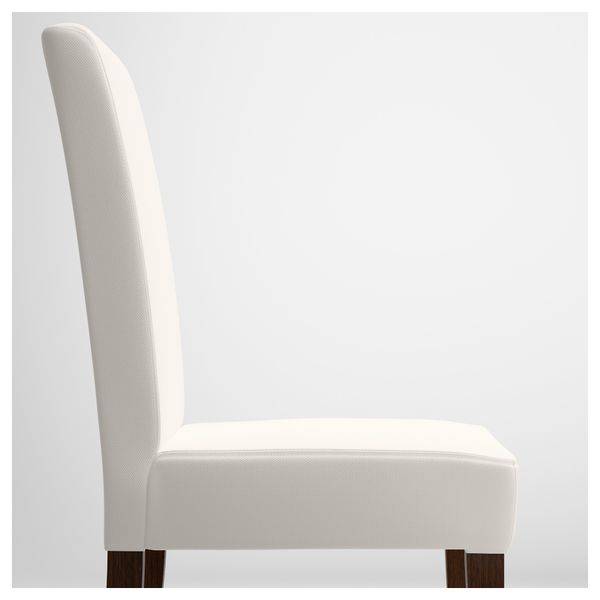 Стул ХЕНРИКСДАЛЬ, коричневый, Грэсбу белый - фото 4