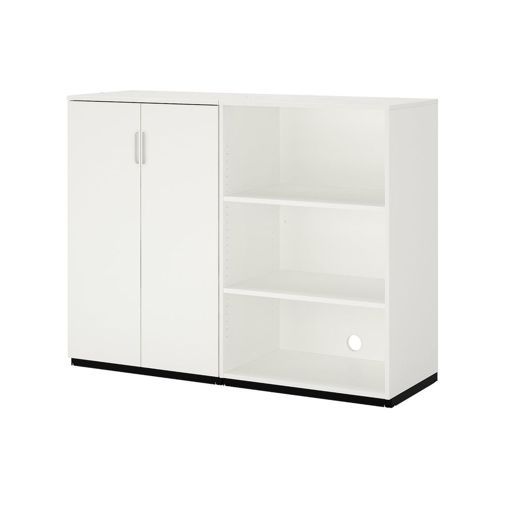 Комбинация для хранения, белый 160x120 см IKEA ГАЛАНТ 492.858.03 - фото 1