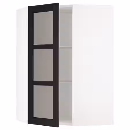 METOD Углов навесн шк с полками/сткл дв