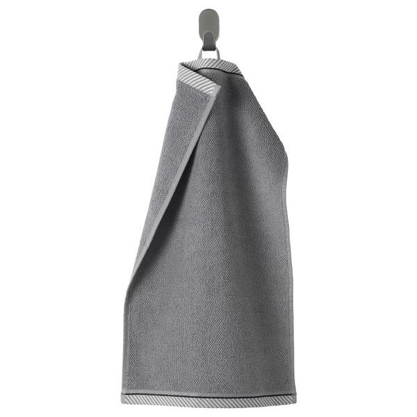 Полотенце, серый 30x50 см IKEA VIKFJÄRD ВИКФЬЕРД 904.052.18 - фото 1