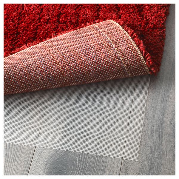 Ковер, длинный ворс ОДУМ, ярко-красный (170x240 см) - фото 3