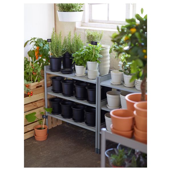 Стеллаж для дома/сада ХИНДЭ, серый (78x82 см) - фото 8