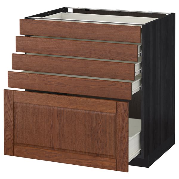 IKEA, вид спереди - схема-чертеж с размерами