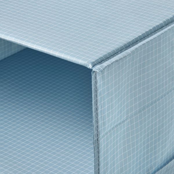 Модуль для хранения, 7 отделений, сине-серый 30x30x90 см IKEA STUK СТУК 804.939.46 - фото 3