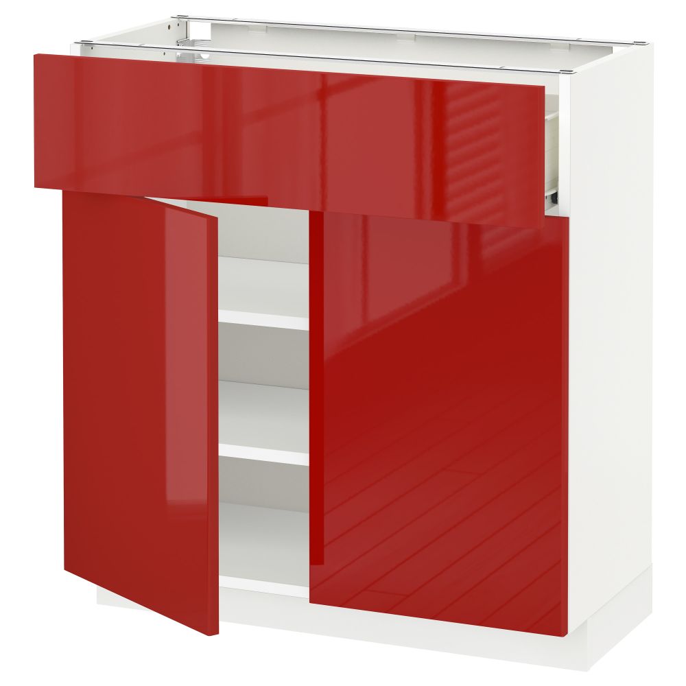 IKEA, вид спереди - схема-чертеж с размерами