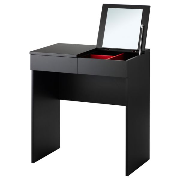 Туалетный столик БРИМНЭС, черный (70x42 см) - фото 1