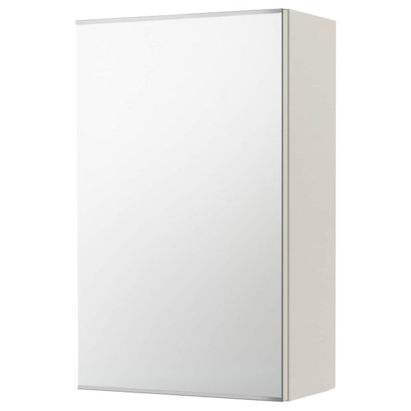 Зеркальный шкаф с 1 дверцей, белый 40x21x64 см IKEA LILLÅNGEN ЛИЛЛОНГЕН 403.690.34 - фото 1