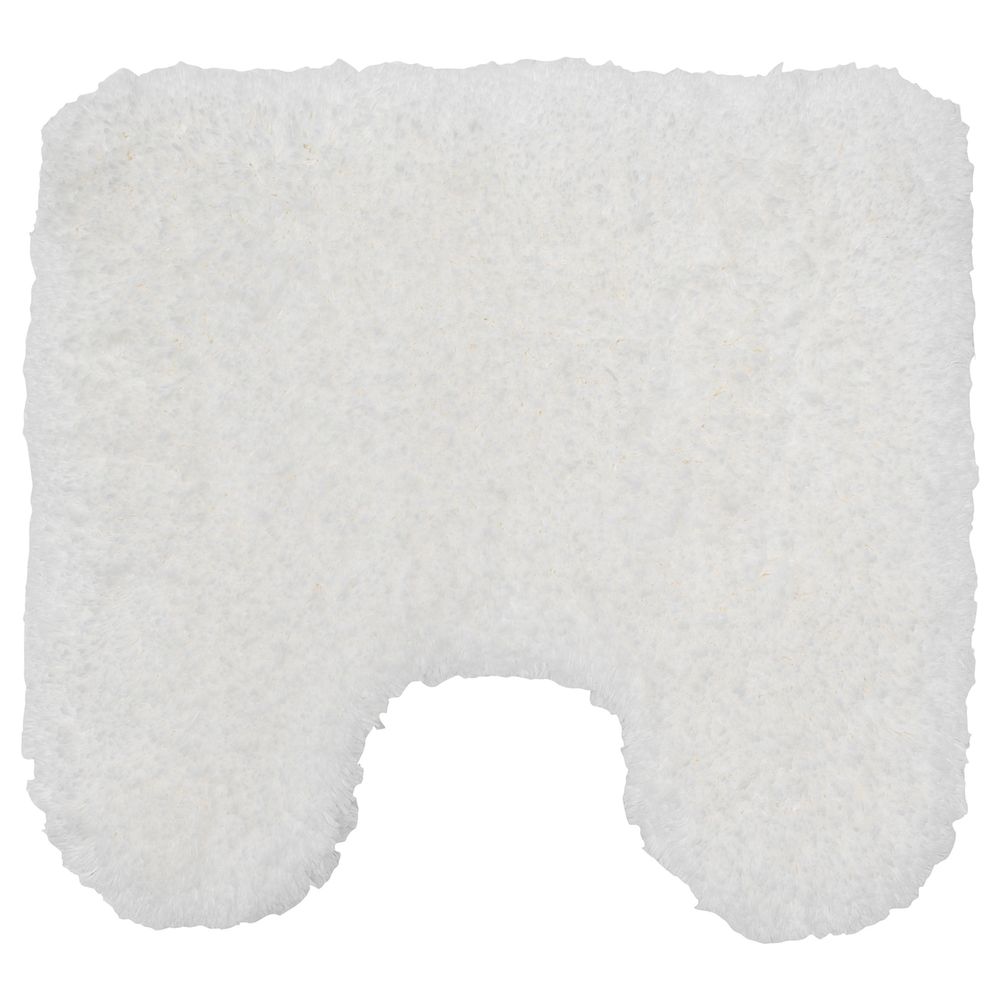 Коврик в туалет, белый 55x60 см IKEA ALMTJÄRN АЛЬМТЬЕРН 604.653.98 - фото 1