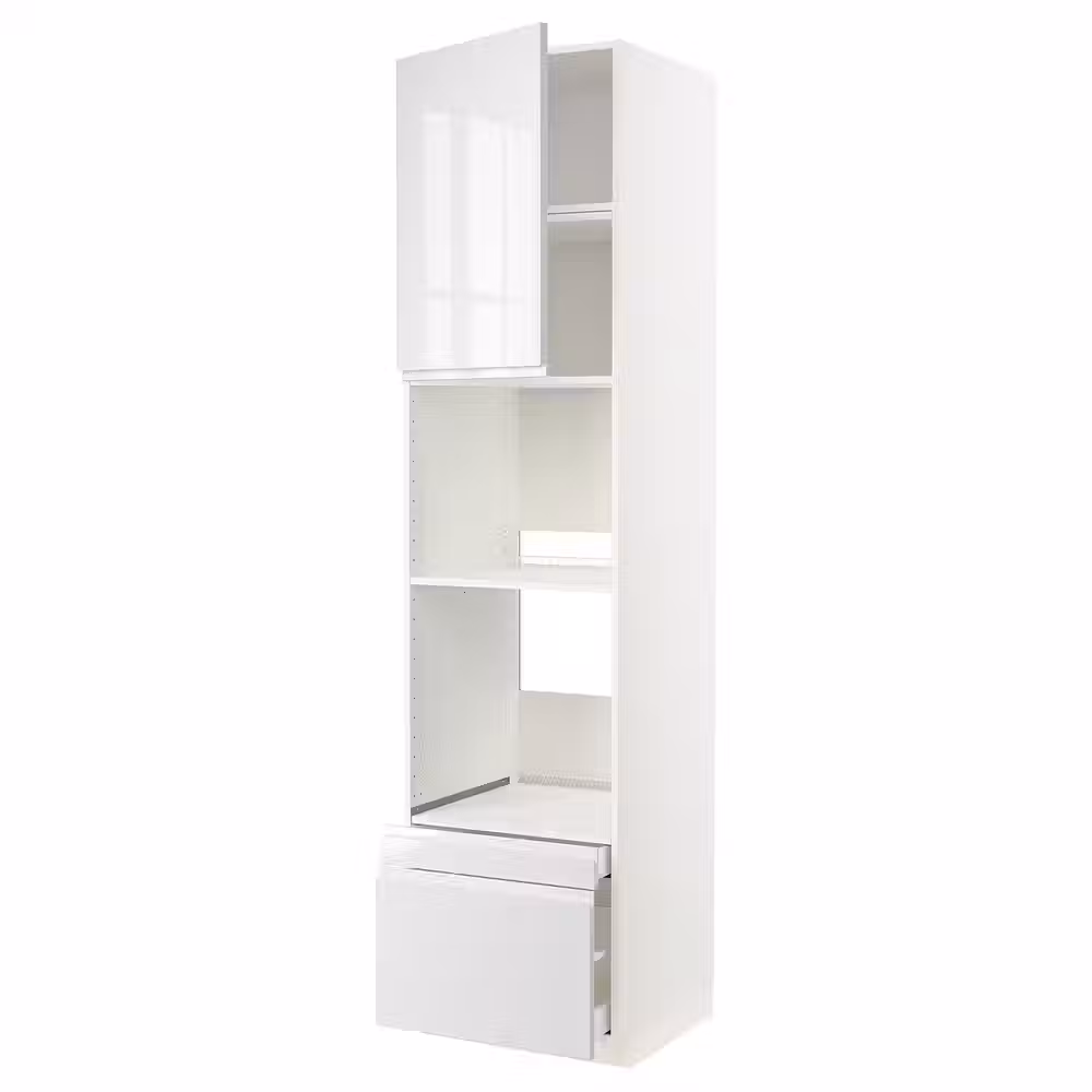 METOD / MAXIMERA Выс шкаф д/дхвк/комб дхвк+двр/2ящ - фото 1