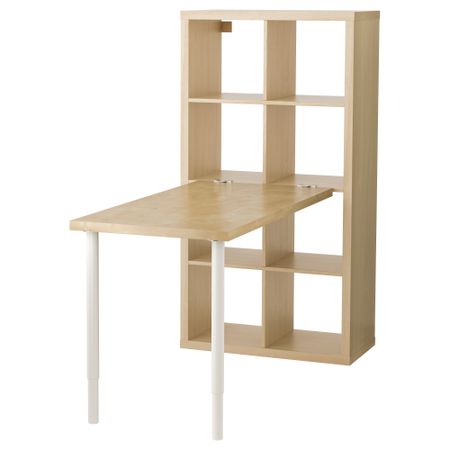 Стол, комбинация КАЛЛАКС, под березу (77x147 см)