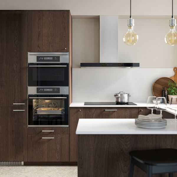 Духовка с горячим обдувом и финкцией пара, нержавеющая сталь IKEA KULINARISK КУЛИНАРИСК 704.210.83 - фото 4