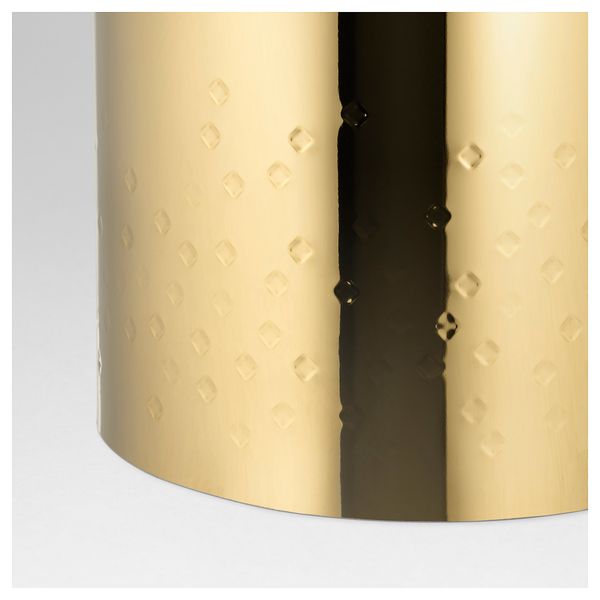 Кашпо ВИНТЕР 2018, золотой - схема-чертеж с размерами