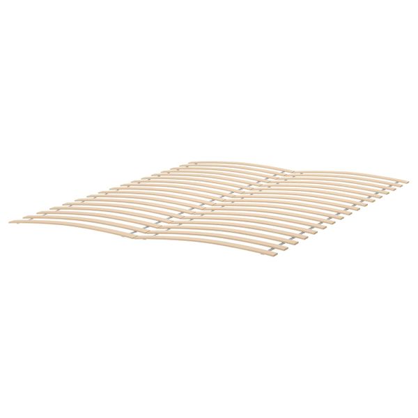 Каркас кровати, коричневая морилка ясеневый шпон/Лурой 160x200 см IKEA MALM МАЛЬМ 092.108.95 - фото 5