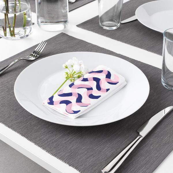 Салфетка бумажная, разные цвета 33x33 см IKEA ФРАМКЭЛЛА 904.074.01 - схема-чертеж с размерами