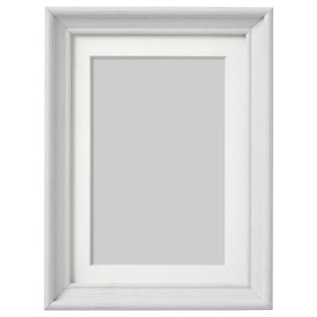 Рама КНОППЭНГ, белая морилка