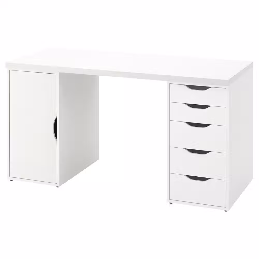 LAGKAPTEN / ALEX Письменный стол - белый 140x60 см - фото 1