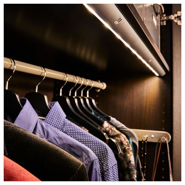 Подсветка светодиодная, цвет алюминия 92 см IKEA NORRFLY НОРРФЛИ 803.561.81 - фото 7