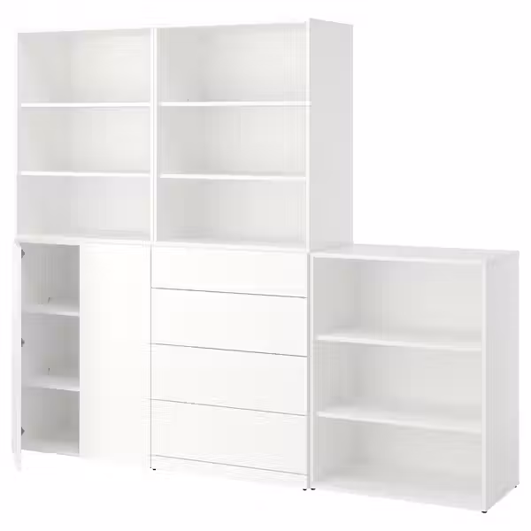 LASTARE ЛАСТАРЕ Комбинация д/хранения - белый 240x42x200 см - фото 1