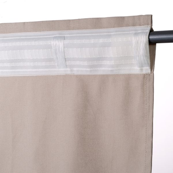 Гардины, 2 шт., естественный 145x300 см IKEA SYLVIANN СИЛЬВИАН 804.761.45 - фото 4