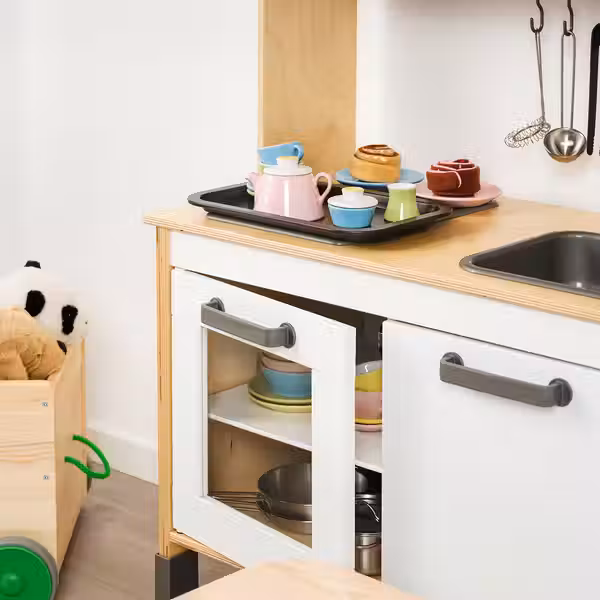 DUKTIG Игрушечные чашки/блюдца, 8 предм. - разные цвета - фото 3